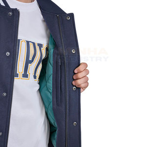 Chaqueta Letterman de Primera Calidad, Nuevo Diseño, Chaqueta Letterman de Invierno, 100% Algodón - Product Image 5