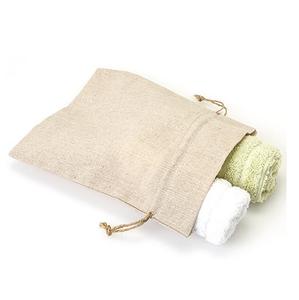 Sacs de pochette en toile de Jute lourde de couleur blanche noeud de corde pour multi-usage de qualité supérieure écologique réutilisable 100% sacs confortables - Product Image 4