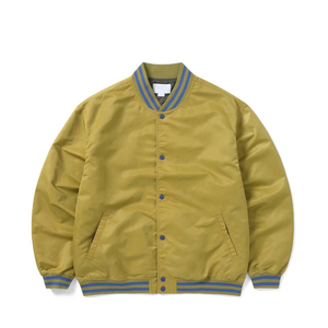 Blouson de baseball brodé personnalisé pour homme 100% Polyester Blouson de baseball en satin personnalisé pour homme - Product Image 1