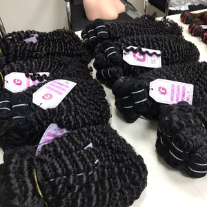 Vietnam Vierge Remy Armure Cheveux 100% Cheveux Humains Super Double Dessiné Bouclés et Ondulés avec Style de Vague Naturelle de Haute Qualité - Product Image 2