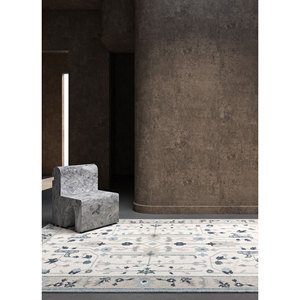 พรมขนสัตว์ทอมือลายดอกไม้แบบแบนสไตล์เบดูอิน รุ่น ADWL-23009 สำหรับใช้ในบ้าน - Product Image 6