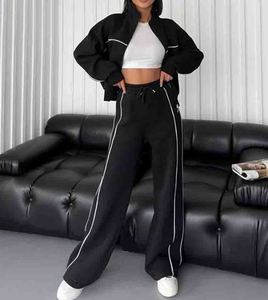 Joggers de algodón elegantes Pantalones deportivos de moda con cintura media elástica Pantalones de chándal de gimnasio casuales-Transpirable y cómodo - Product Image 2