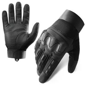 Guantes de carreras de cuero transpirables con pantalla táctil para uso en motocicleta, diseño de ajuste personalizado, guantes protectores de alta calidad para montar - Product Image 6