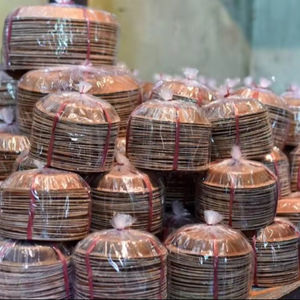 แผ่นใบปาล์มอาเนกาธรรมชาติแบบใช้แล้วทิ้งที่ยั่งยืนแผ่นพลาสติกที่ปราศจากสารเคมีและย่อยสลายได้ทางชีวภาพสำหรับบรรจุภัณฑ์อาหาร - Product Image 1