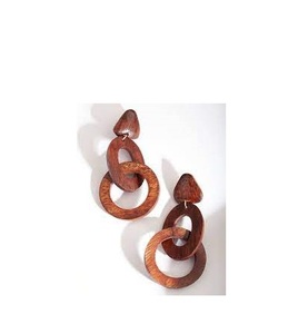 Boucles d'oreilles double cercle fil crochets boucle accessoires crochets pièce design et utilisation à la main pour les Offre Spéciale - Product Image 1