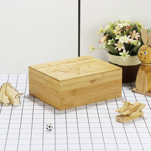 Caja de regalo hecha a mano de bambú natural Caja de bambú hecha a mano Decoración de mesa y hogar natural ecológica Venta al por mayor de Vietnam - Product Image 6