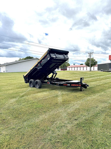 Comprar Remolque Agrícola Volquete de 3-10 Toneladas, Remolque Hidráulico Basculante para Tractor de 14 Pies en Venta - Product Image 1