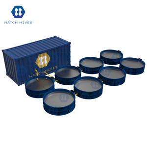 Système RAS conteneurisé entièrement fermé recirculant l'aquaculture crevettes ferme conteneur système de pisciculture conception professionnelle - Product Image 2