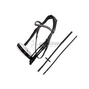 Brida para Caballo al por Mayor en Estilo Inglés, Hecha con Cuero Auténtico que Ofrece Rendimiento y Personalización, Cabestro para Caballo - Product Image 3