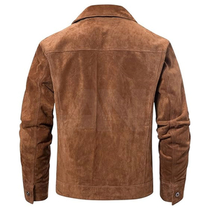 Veste en cuir véritable de style western vintage authentique pour homme, ornée de perles, à vendre, style classique et durable - Product Image 2
