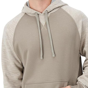 Venta al por mayor de fábrica, nuevo estilo, diseñador para hombre, 100% algodón, ropa de calle, Sudadera con capucha, teñido liso para invierno - Product Image 5