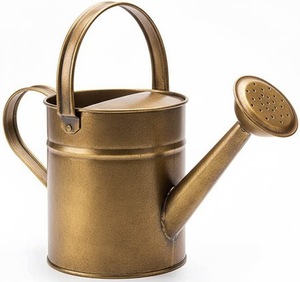 Regaderas de Metal con Acabado Negro, Soporte para Plantas de Jardín y Flores, Maceta Decorativa de Hierro para Interiores y Exteriores - Product Image 4