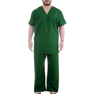 Conjunto de Uniforme Médico para Hombre al Por Mayor a Precio Económico, Color Sólido Personalizado, Transpirable, Ligero y de Alta Calidad - Product Image 1
