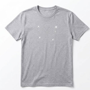Camisetas de Hombre con Pedrería, Tela Suave y Transpirable, Diseño Elegante y Brillante, Ideal para el Verano y Viajes - Product Image 1