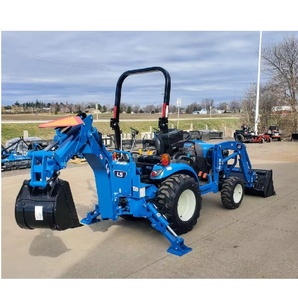 Mini tracteur LS MT125 de qualité supérieure, 25 CV, 4 roues motrices, tracteur utilitaire compact, faible consommation de carburant, petit équipement agricole, offre spéciale - Product Image 5