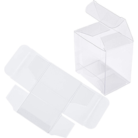 Candy Clear Geschenk box Transparente PVC-Kunststoff-Verpackungs box Kunden spezifische Pet Acetate-Verpackung Favor Macaron Box