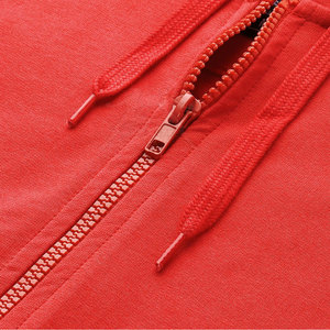 เสื้อฮู้ดเอวลอยมีซิปใส่สบายมีฮู้ดแบบรูดซิปเสื้อครอปท็อปดีไซน์ทันสมัย - Product Image 6