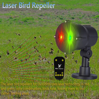 Lumière laser répulsif pour animaux extérieur avec capteur de mouvement alarme de lumière laser dissuasif pour animaux oiseau souris renard répulsif