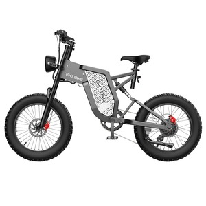 Bicicleta Eléctrica de Montaña con Llantas Gruesas, Bicicleta Eléctrica Todoterreno, Cubierta de Batería Perforada, Cuadro para Ciclismo al Aire Libre, ekxbike 48V - Product Image 5