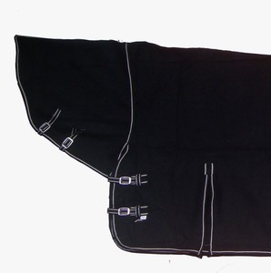 Alfombra láser para carreras de caballos de invierno de alta calidad al por mayor, forro de nailon 210, cuello alto, hebilla de Metal frontal, forro polar de algodón impermeable - Product Image 5