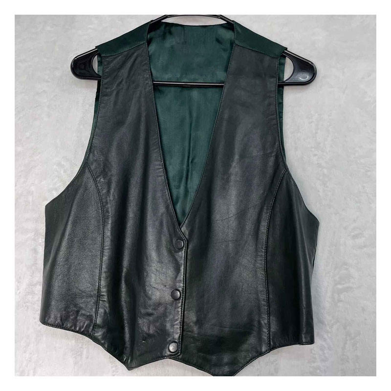 2025 Profession Vintage Heavy Real Leather Motorcycle Biker Vest