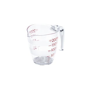BPA free Homeware kitchen PP plastic measuring cup with Scale Recyclable Scaled Made in Vietnam