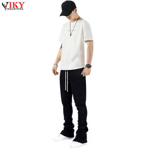 Pantalones de Galería Personalizados OEM del Fabricante, Pantalones Deportivos de Alta Calidad para Hombre, Pantalones Deportivos Ajustados con Elástico, Pantalones Deportivos Apilados - Product Image 5