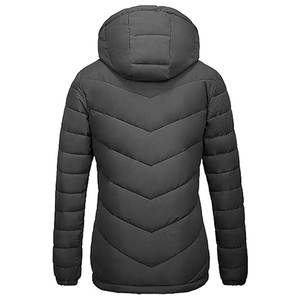 Abrigo Acolchado de Invierno para Mujer y Hombre, Chaqueta con Capucha Cálida y Forro Polar, Ropa Exterior Aislante para Clima Frío - Product Image 2