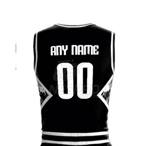 Conjunto de Uniforme de Baloncesto de Verano Reversible y Transpirable de Talla Grande, Jersey sin Mangas de Alta Calidad 100% Poliéster - Product Image 5