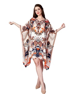 Compra vestidos caftán largos y elegantes para mujer, perfectos para ocasiones especiales y comodidad diaria - Product Image 2