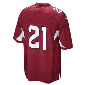 Maillot de football américain 100% polyester respirant grande taille à manches courtes Design pour la vente en gros - Product Image 2