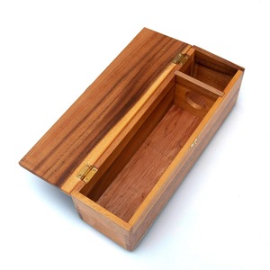 Caja de madera rústica hecha a mano para joyería, recuerdos, baratijas, regalos, almacenamiento de manualidades, exhibición de estantes para el hogar y uso decorativo - Product Image 2