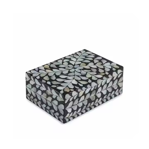 กล่องเครื่องประดับแบบฝังกระดูกมาใหม่กล่องของขวัญช็อกโกแลตแม่ของไข่มุกกล่องเครื่องประดับทำด้วยมือดีไซน์ทันสมัยใหม่ - Product Image 5