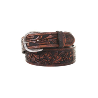 Ceinture en cuir véritable tressé, style western cowboy, accessoires de mode décontractés personnalisés, avec boucle à ardillon en acier.