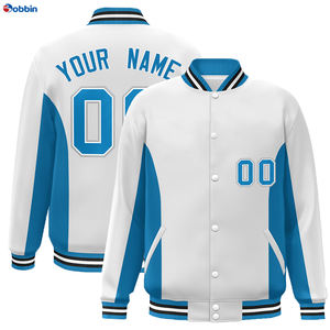 Chaqueta Deportiva de Béisbol de Moda para Hombre, Forrada de Felpa, Transpirable, Ecológica, con Cuello Alto, para Invierno - Product Image 5