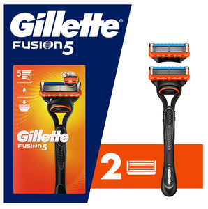 Rasoir jetable Fusion5 de haute qualité avec lames en acier inoxydable |   3 lames à haute précision pour le rasage quotidien des hommes - Product Image 2