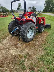 Tracteur utilitaire compact multifonctionnel d'occasion Massey Ferguson 1525 25HP 4 roues motrices à transmission par engrenages - Product Image 6