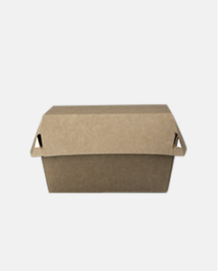 Caja de cartón para hamburguesas al por mayor, caja para perros calientes, cubierta de una cara, doble cara, laminada - Product Image 1