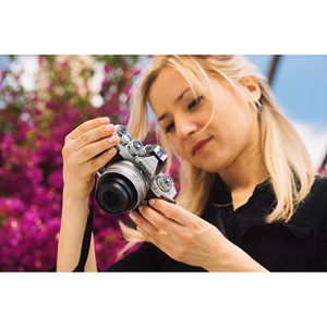 Z Fc Retro Design Mirrorless <b>Digital</b> <b>Camera</b> 4K <b>Video</b> APS-C Vlogging Black with DX 16-50mm F/3.5-6.3 VR Lens Kit - Product Image 2