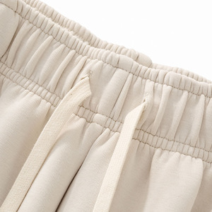 Pantalon de survêtement pour homme Pantalon de survêtement à jambes larges 100% coton molletonné Pantalon de jogging sportif Pantalon de survêtement personnalisé avec logo pour homme - Product Image 4