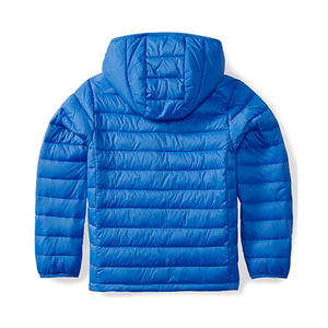 เสื้อแจ็คเก็ตพัฟเฟอร์มีฮู้ดแบบซิปเต็มตัว น้ำหนักเบา คุณภาพสูง ผลิตจากโพลีเอสเตอร์ 100% เหมาะสำหรับใส่ลำลองในฤดูหนาว - Product Image 4