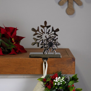 Nuevo estilo superventas, soporte metálico para medias, diseño de copos de nieve, uso doméstico creativo, gancho para medias, cosas pintadas - Product Image 4