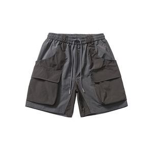 เสื้อยืดฮิปฮอปแบบหลายกระเป๋าสำหรับผู้ชายเสื้อผ้าแนวสตรีทแบบลำลองระบายอากาศได้ดีสินค้ามาใหม่ฤดูร้อน - Product Image 1