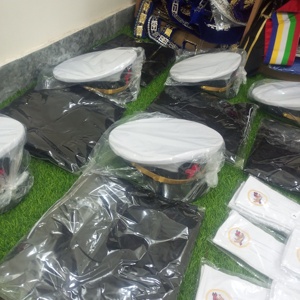 Lady Knight Templar LKT Sombrero Con Capas Blanco - Product Image 4