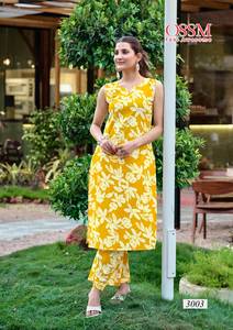 คอลเลกชันที่ดีที่สุดของขายส่งผ้าฝ้ายพิมพ์ลายชุดลำลองสำหรับอินเดียและปากีสถาน - Product Image 2