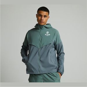 Chaqueta Cortavientos Impermeable y Transpirable con Capucha Plegable para Hombre, con Cremallera, para Correr y Lluvia - Product Image 1