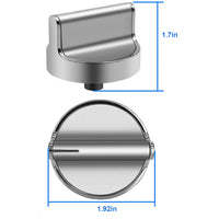 ลูกบิดเตาอบแบบเปลี่ยนได้ของ Whirlpool Exact Fit ชุด 5 ชิ้น รุ่น W10594481 อะไหล่ควบคุมเตาแก๊สสำหรับเปลี่ยน - Product Image 4