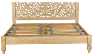 เตียงไม้มะม่วงแท้ ดีไซน์ทันสมัย สะดวกสบาย เป็นมิตรกับสิ่งแวดล้อม ปรับความสูงได้ พร้อมฟังก์ชั่นจัดเก็บ สไตล์นุ่มนวล - Product Image 3