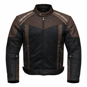 Chaqueta de Motocicleta Cordura para las Cuatro Estaciones con Forro Térmico Extraíble, Impermeable, Certificación CE, Tallas Grandes, Ropa Deportiva Ignífuga - Product Image 4