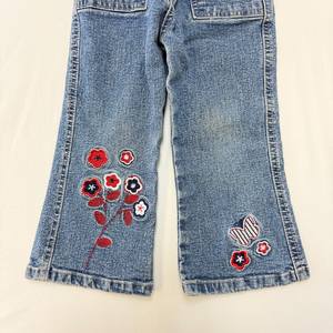 Pantalones vaqueros holgados Retro Unisex Hip Hop bordados diseño gótico cómodos pantalones de calle de pierna ancha - Product Image 5